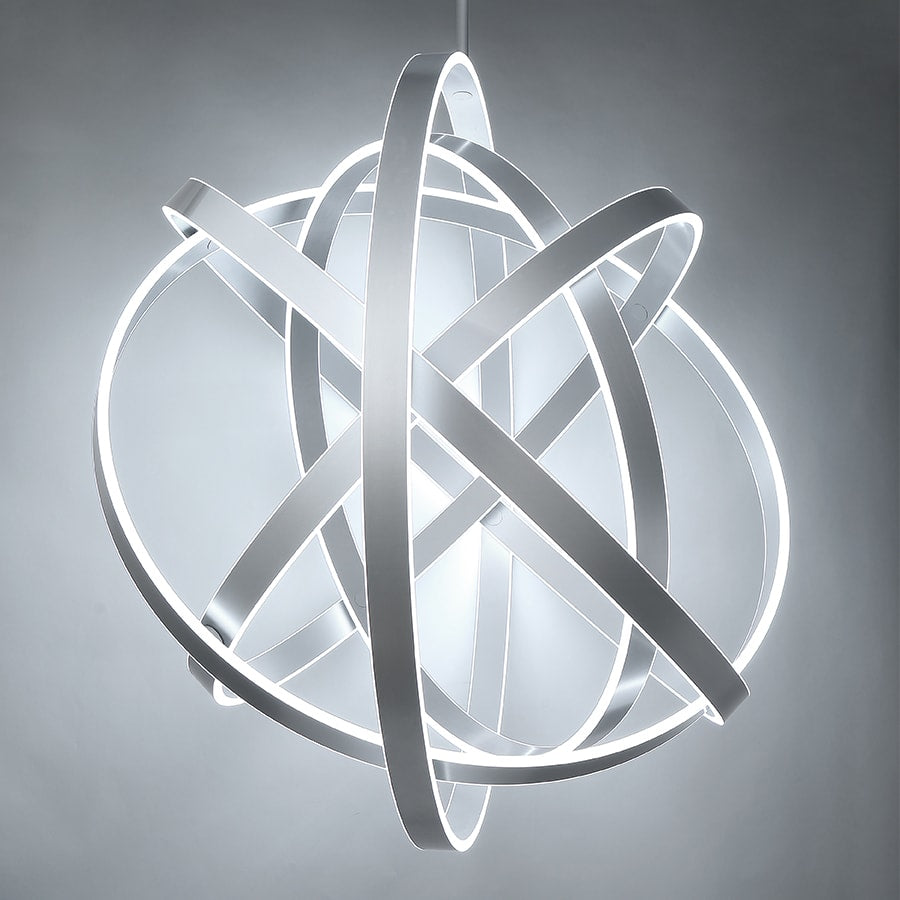 Modern Forms Kinetic 5 Light 60" Wide Integrated LED Globe Chandelier