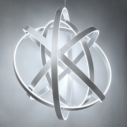 Modern Forms Kinetic 5 Light 60" Wide Integrated LED Globe Chandelier
