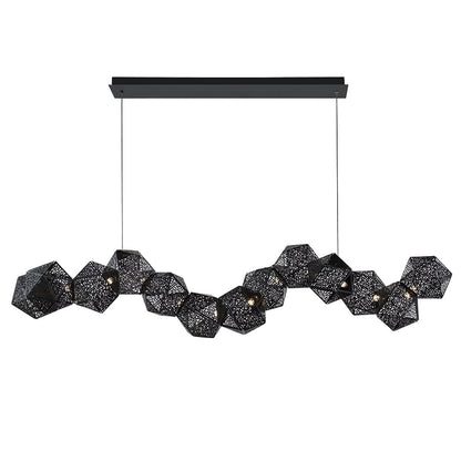 Modern Forms Riddle 64" Wide Integrated LED Linear Chandelier