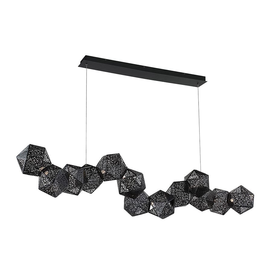 Modern Forms Riddle 64" Wide Integrated LED Linear Chandelier