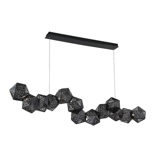 Modern Forms Riddle 64" Wide Integrated LED Linear Chandelier