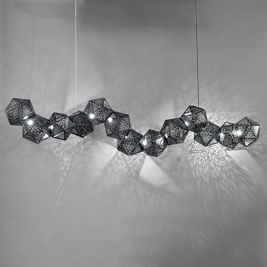 Modern Forms Riddle 64" Wide Integrated LED Linear Chandelier