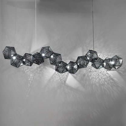 Modern Forms Riddle 64" Wide Integrated LED Linear Chandelier