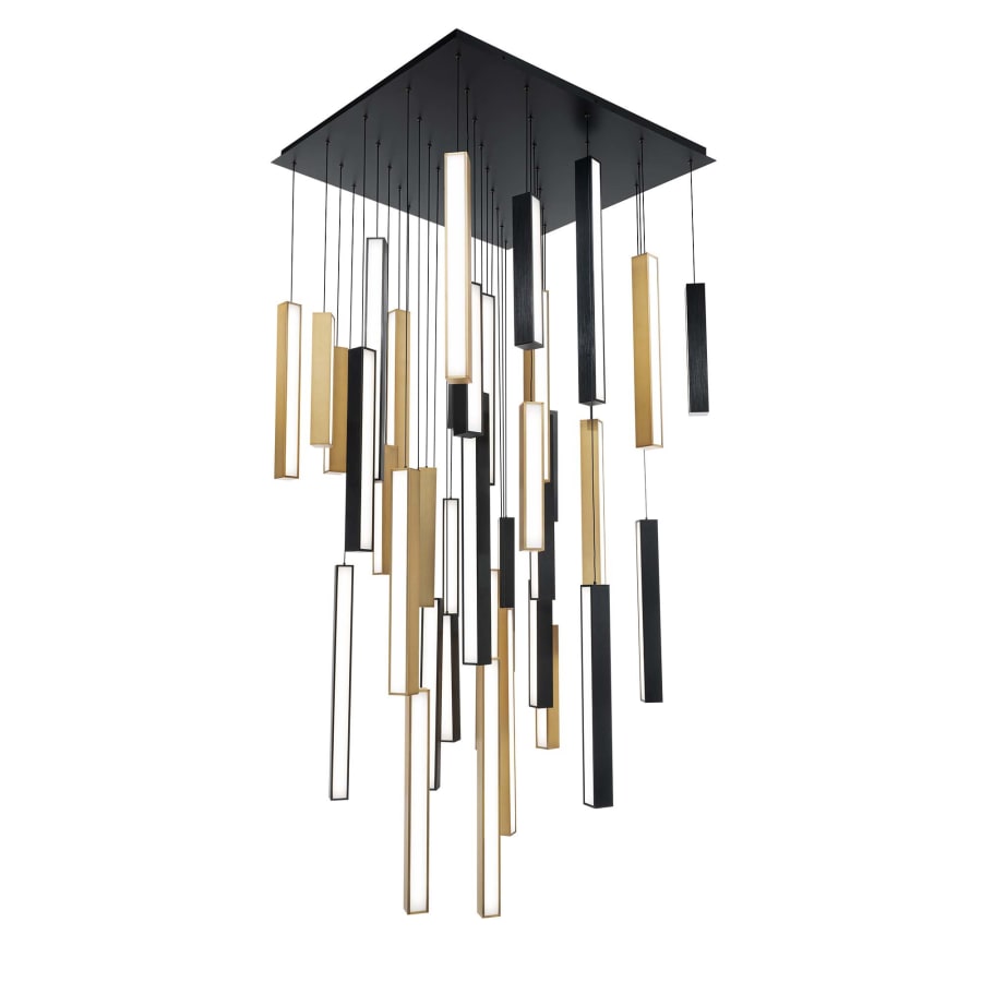 Modern Forms Chaos 41 Light 36" Wide LED Suspension Multi Light Pendant