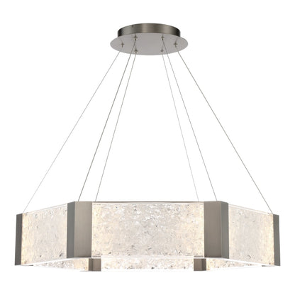 Modern Forms Forever 34" Wide LED Suspended Drum Chandelier with K5 Crystal Shades