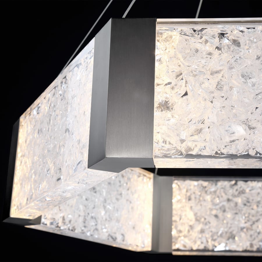 Modern Forms Forever 34" Wide LED Suspended Drum Chandelier with K5 Crystal Shades