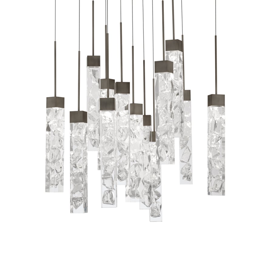 Modern Forms Minx 13 Light 20" Wide LED Crystal Multi Light Pendant