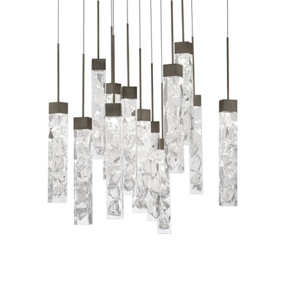 Modern Forms Minx 13 Light 20" Wide LED Crystal Multi Light Pendant