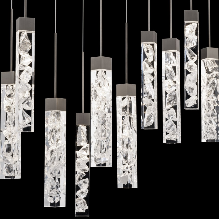 Modern Forms Minx 14 Light 10" Wide LED Crystal Multi Light Pendant