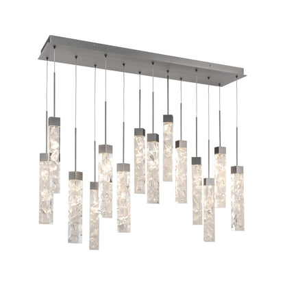Modern Forms Minx 14 Light 10" Wide LED Crystal Multi Light Pendant