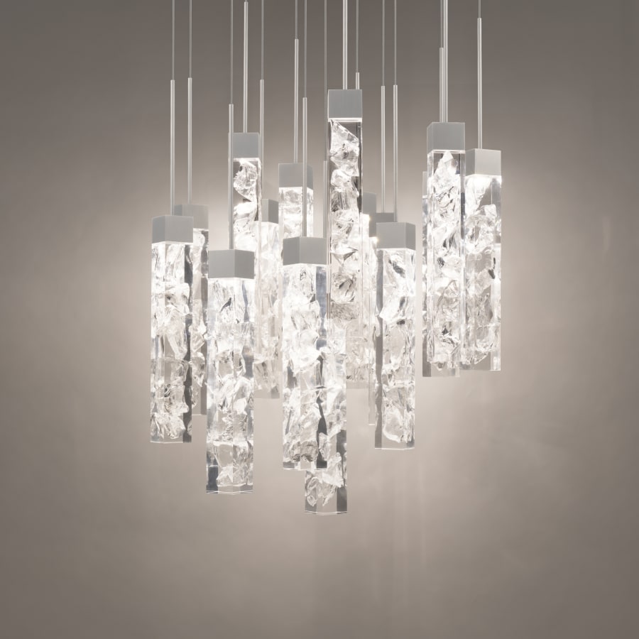 Modern Forms Minx 15 Light 23" Wide LED Crystal Multi Light Pendant