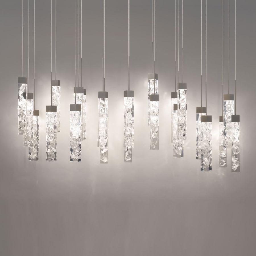 Modern Forms Minx 23 Light 12" Wide LED Crystal Multi Light Pendant