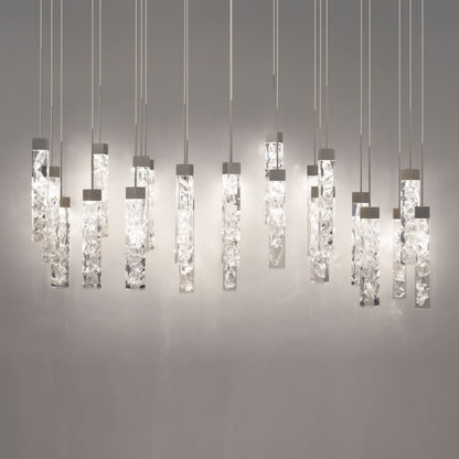 Modern Forms Minx 23 Light 12" Wide LED Crystal Multi Light Pendant