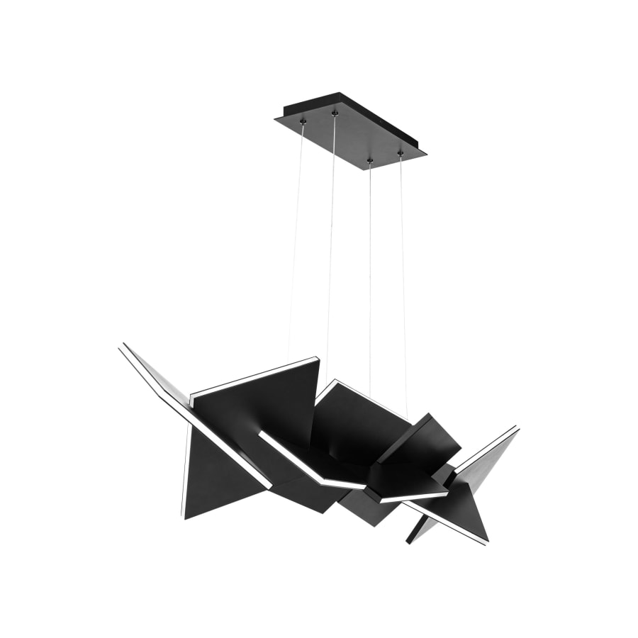 Modern Forms Konstrukt 8 Light 48" Wide LED Linear Chandelier