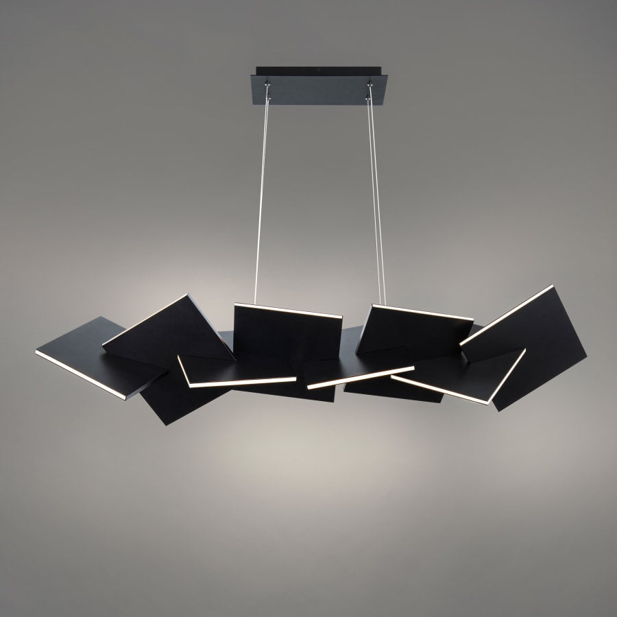 Modern Forms Konstrukt 8 Light 48" Wide LED Linear Chandelier