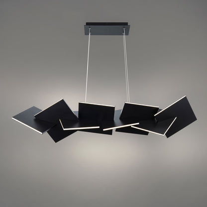 Modern Forms Konstrukt 8 Light 48" Wide LED Linear Chandelier