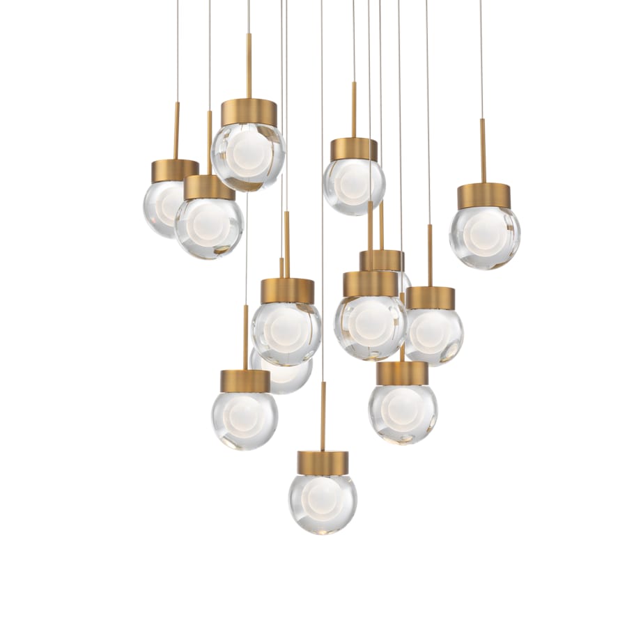 Modern Forms Double Bubble 13 Light 20" Wide LED Suspension Multi Light Pendant