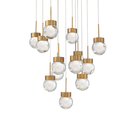 Modern Forms Double Bubble 13 Light 20" Wide LED Suspension Multi Light Pendant