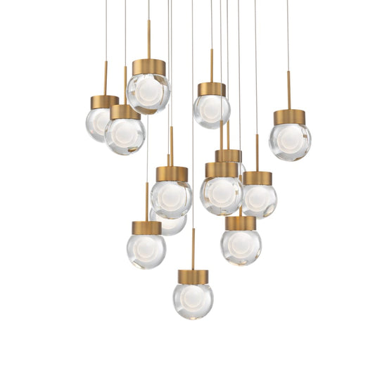 Modern Forms Double Bubble 13 Light 20" Wide LED Suspension Multi Light Pendant