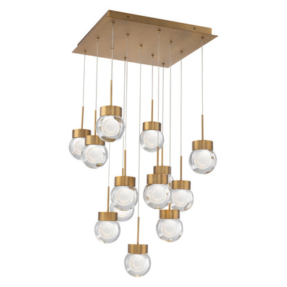 Modern Forms Double Bubble 13 Light 20" Wide LED Suspension Multi Light Pendant