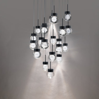 Modern Forms Double Bubble 21 Light 26" Wide LED Suspension Multi Light Pendant