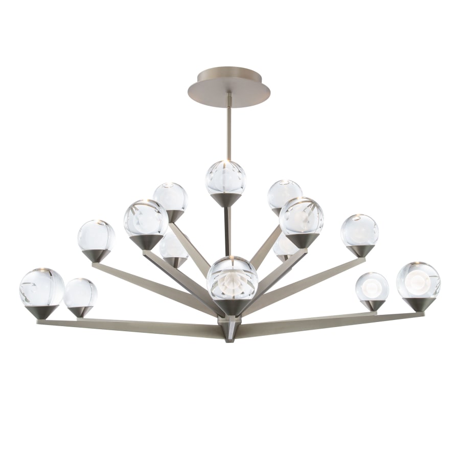 Modern Forms Double Bubble 15 Light 42" Wide LED Globe Chandelier
