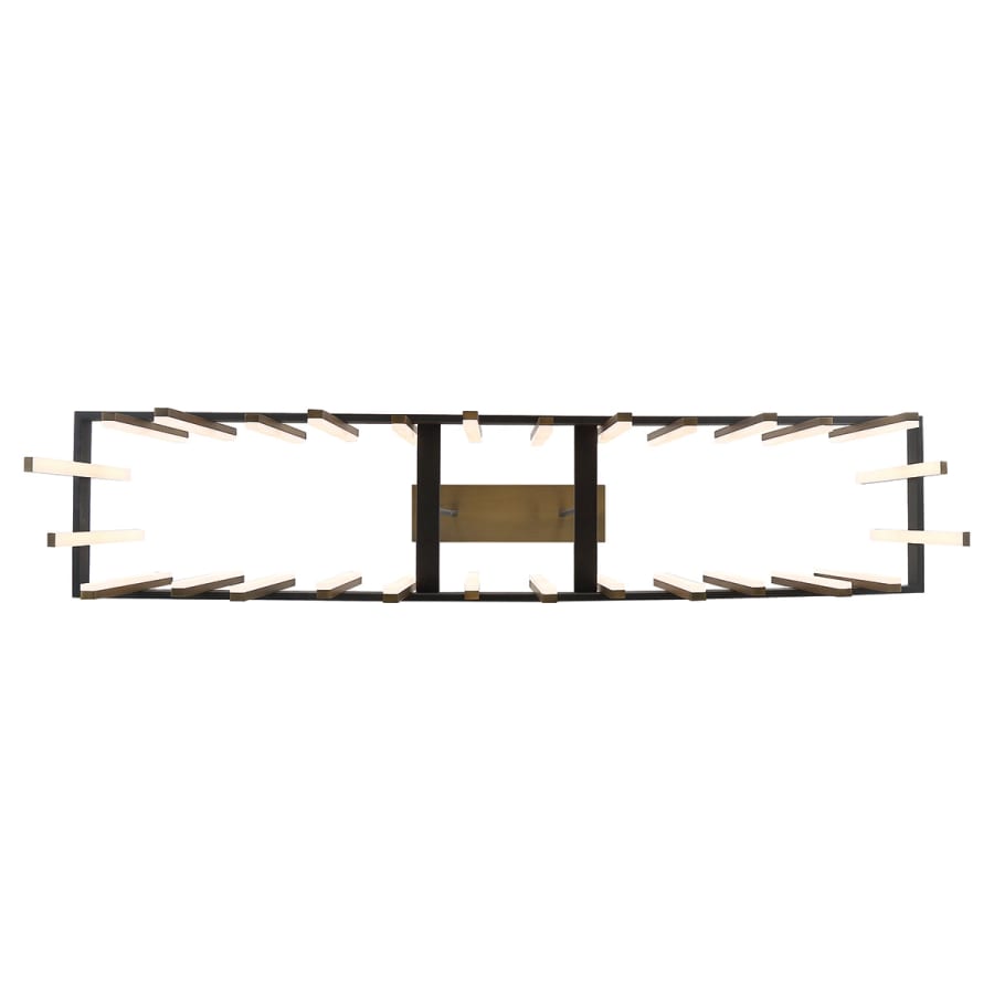 Modern Forms Harmonix 27 Light 56" Wide LED Abstract Linear Chandelier