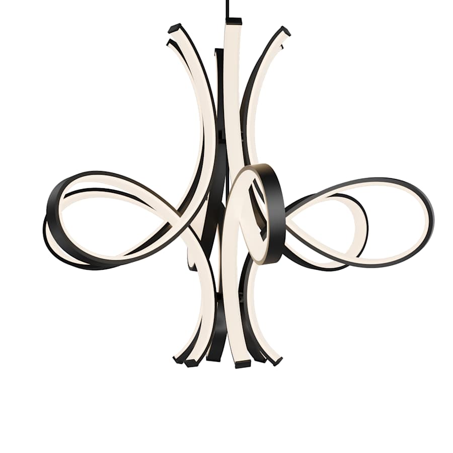 Modern Forms Fleur De Lis 56" Wide LED Abstract Chandelier