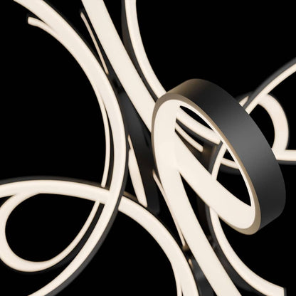 Modern Forms Fleur De Lis 56" Wide LED Abstract Chandelier