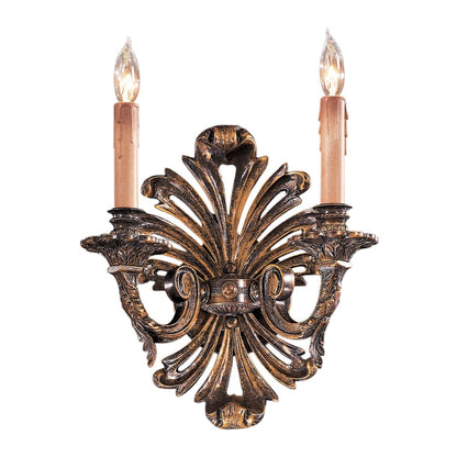 Metropolitan 2 Light 11.25" Width Candle-Style Double Wall Sconce from the Metropolitan Collection