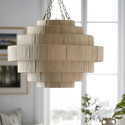 Palecek Everly 4 Light 30" Wide Pendant