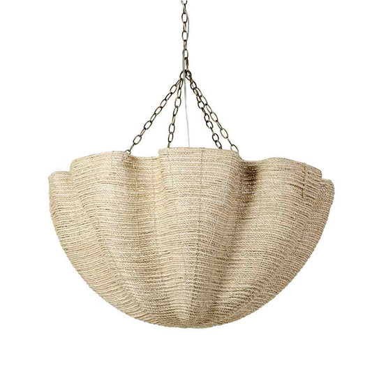 Palecek Isla 3 Light 37" Wide Chandelier
