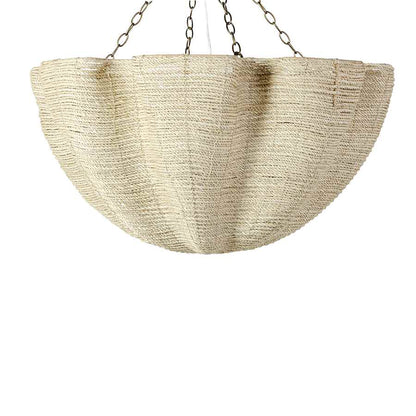 Palecek Isla 3 Light 37" Wide Chandelier