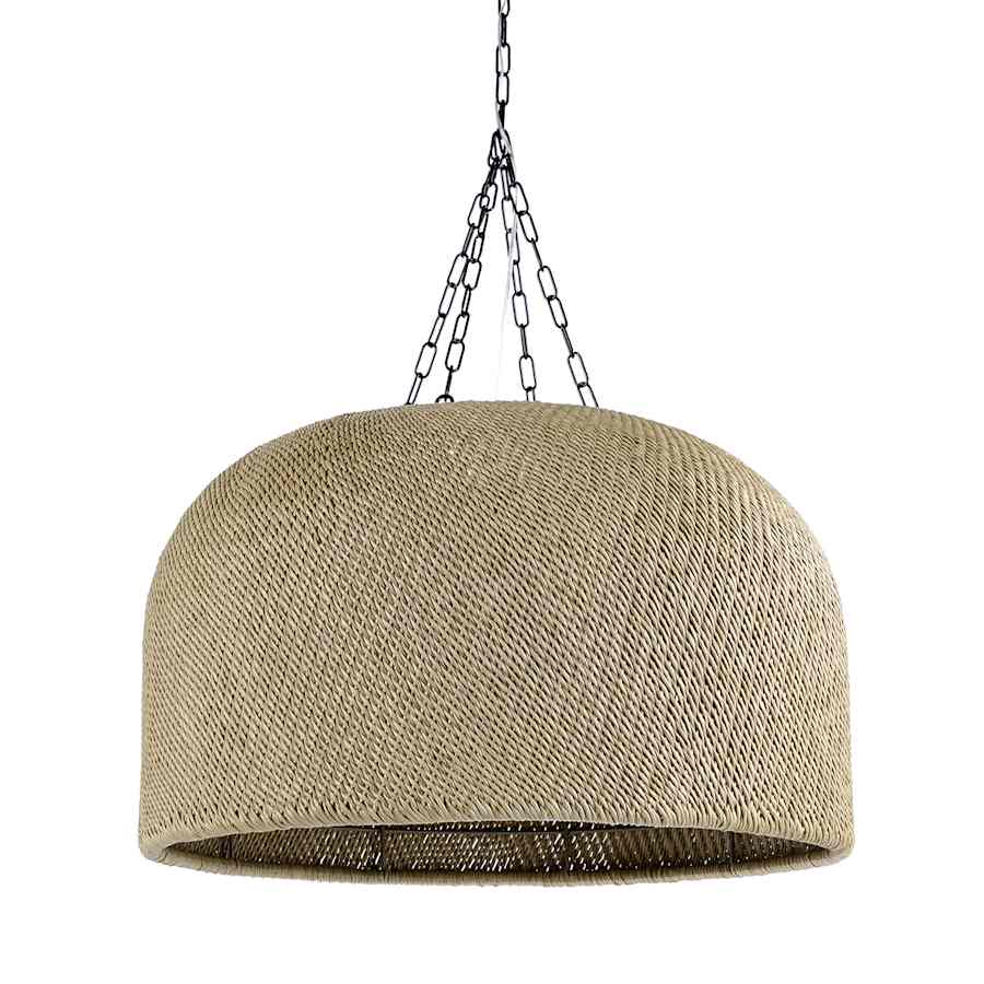 Palecek Augustine 3 Light 37" Wide Outdoor Chandelier
