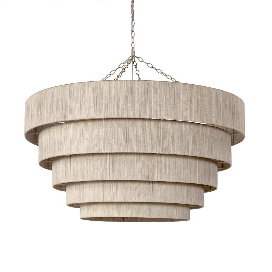 Palecek Everly 6 Light 49" Wide Chandelier