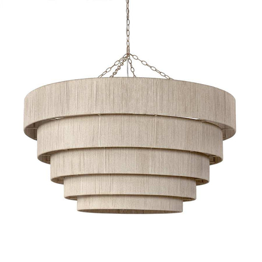 Palecek Everly 6 Light 49" Wide Chandelier