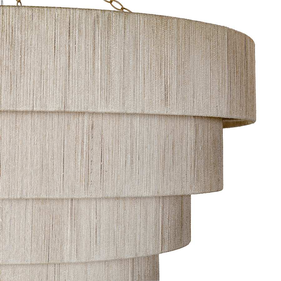 Palecek Everly 6 Light 49" Wide Chandelier