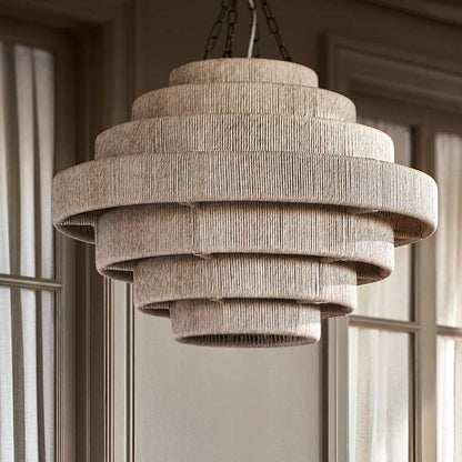 Palecek Everly 3 Light 32" Wide Outdoor Pendant