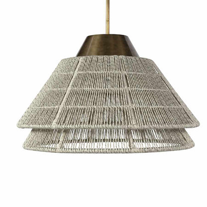 Palecek Pescadero 2 Light 32" Wide Outdoor Pendant