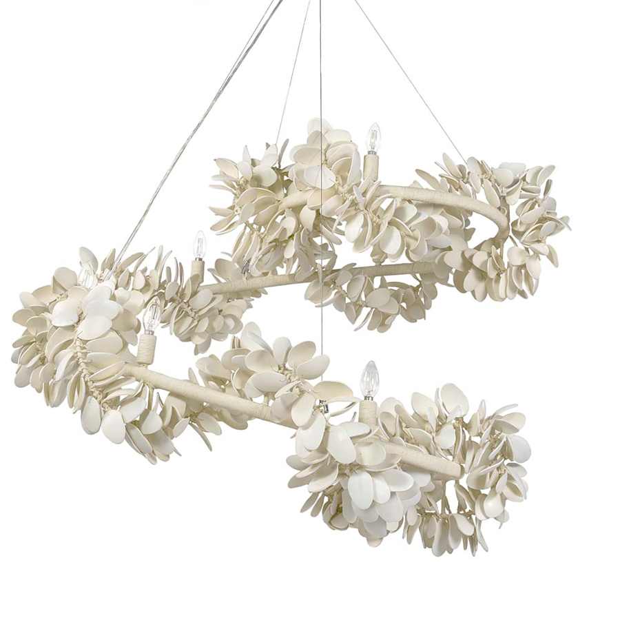 Palecek Roma 6 Light 54" Wide Chandelier