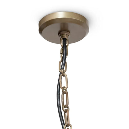 Palecek Yvette 6 Light 28" Wide Empire Outdoor Chandelier