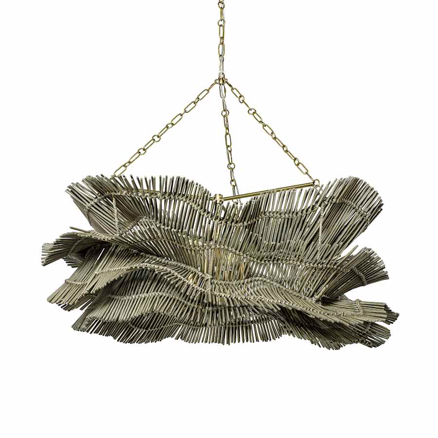 Palecek Miramar 4 Light 47" Wide Chandelier