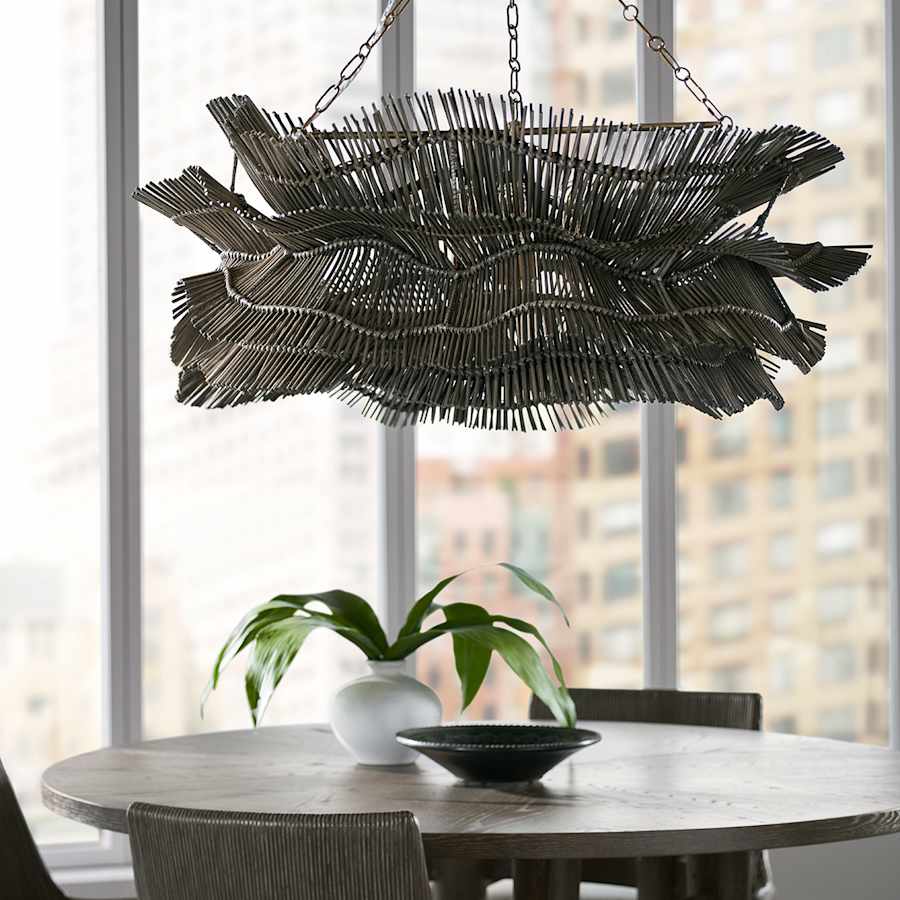 Palecek Miramar 4 Light 47" Wide Chandelier