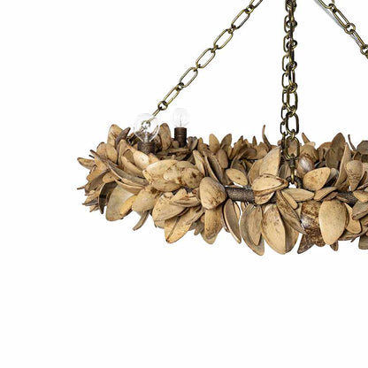 Palecek Siena 4 Light 36" Wide Ring Chandelier