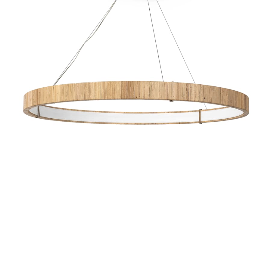 Palecek Gibson 44" Wide Ring Chandelier
