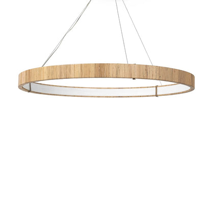 Palecek Gibson 44" Wide Ring Chandelier
