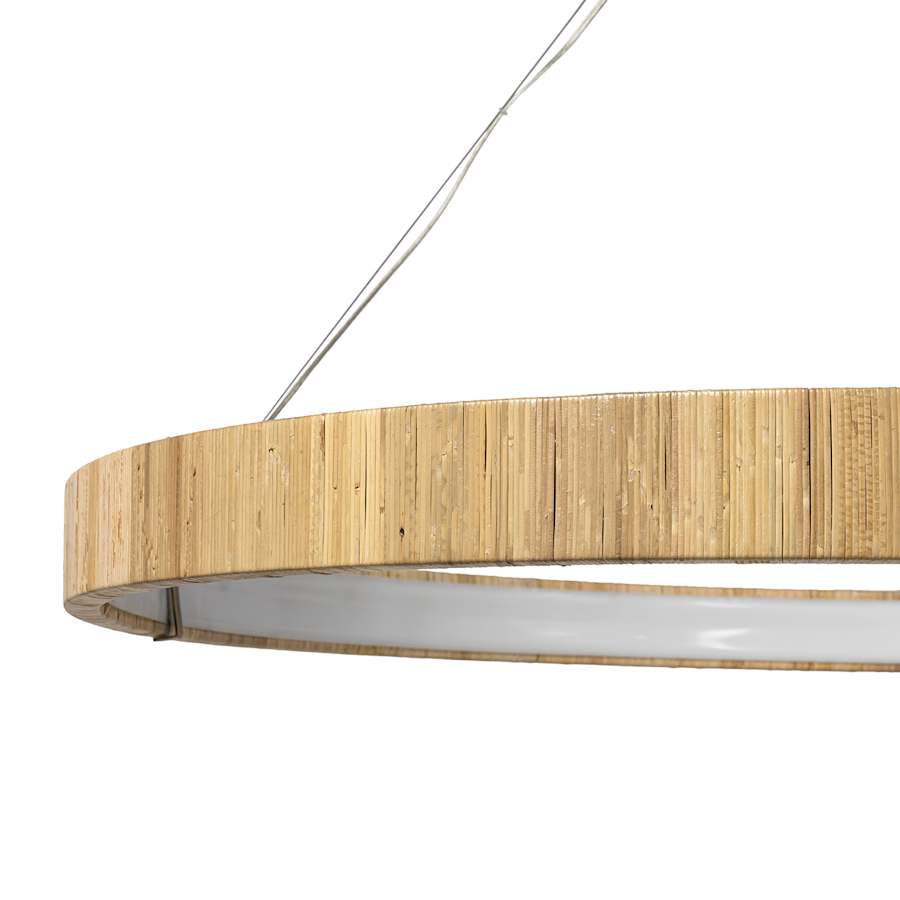 Palecek Gibson 44" Wide Ring Chandelier