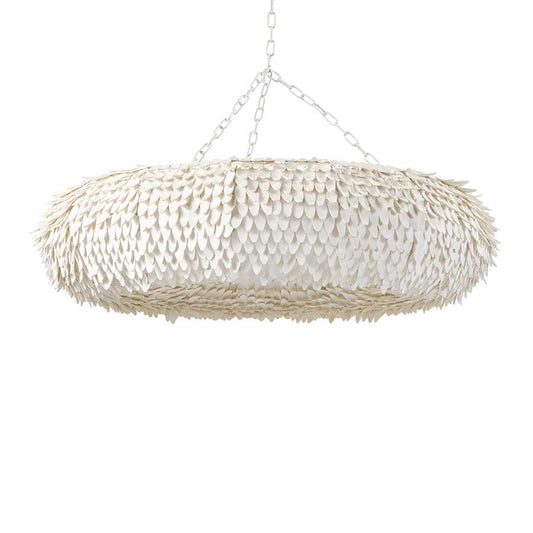 Palecek Mariposa 8 Light 50" Wide Ring Chandelier