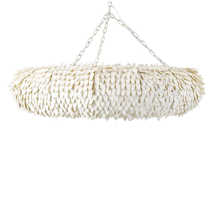 Palecek Mariposa 8 Light 50" Wide Ring Chandelier