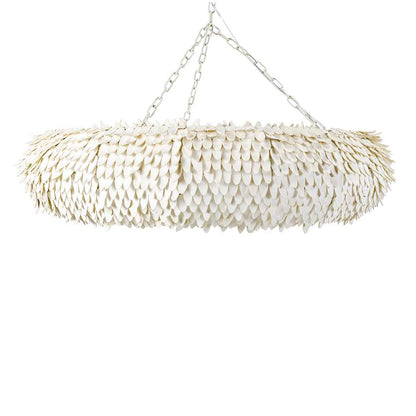 Palecek Mariposa 8 Light 50" Wide Ring Chandelier